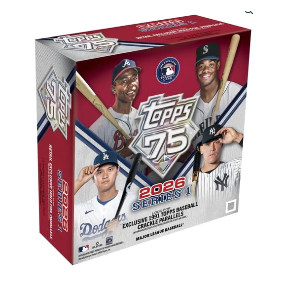2026 Topps MLB Baseball Series 1 Mega Box
