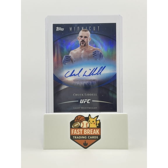 2026 Topps Midnight UFC Chuck Liddell #BAV-CL