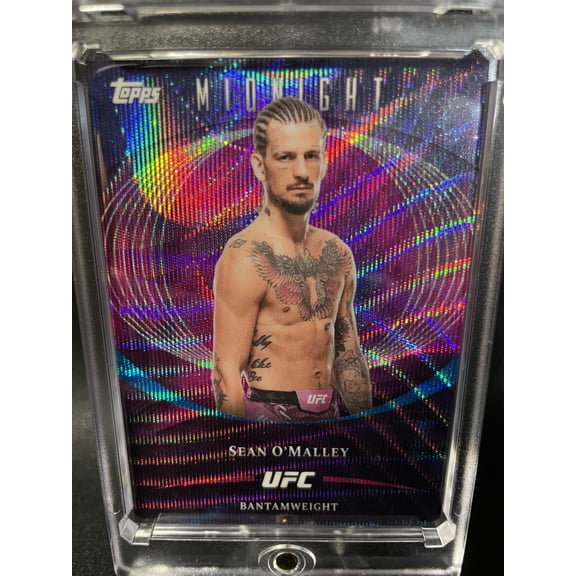 2026 Topps Midnight UFC Sean O'Malley #5 Moon Beam Insert Short Print Low Pop Trading Card