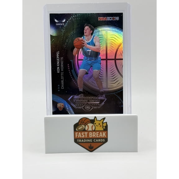 2026 Topps NBA Hoops Hoopers Kon Knueppel #H-18 Holo RC Charlotte Hornets NBA Basketball Trading Card
