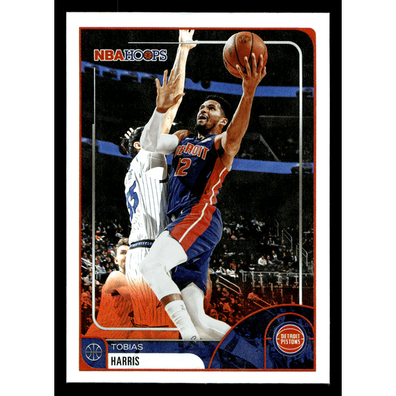 2026 Topps NBA Hoops Tobias Harris #167 Detroit Pistons Basketball Trading Card