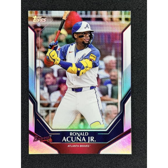 2026 Topps Ronald Acua Jr. MLB-5 Atlanta Braves Trading Card Topps Collector Kit