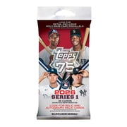 2026 Topps Series 1 Baseball Trading Cards Jumbo Value Pack | 36 Cards