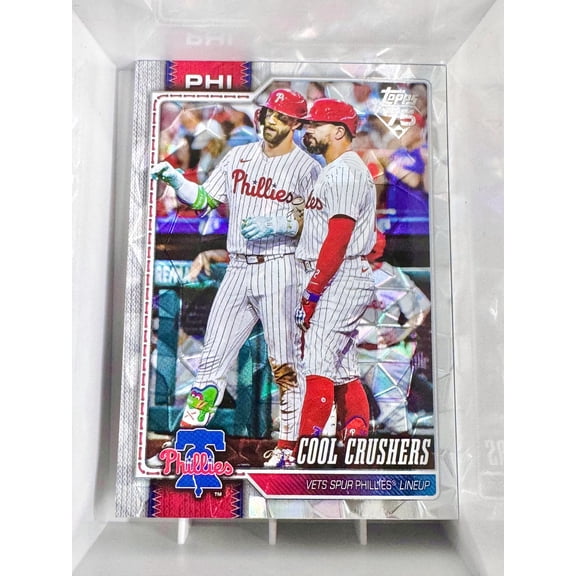 2026 Topps Series 1 Kyle Schwarber Bryce Harper #197 Diamante