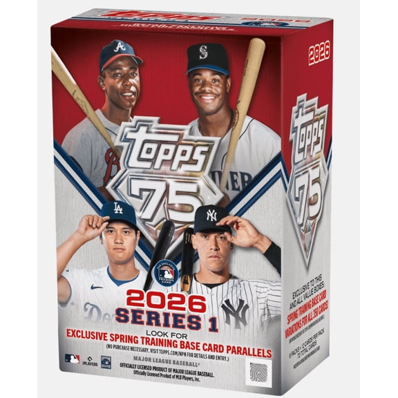 2026 Topps Series 1 MLB Baseball Factory Sealed Blaster Box 6 Packs