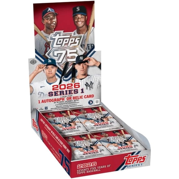 2026 Topps Series 1 MLB Baseball Hobby Box
