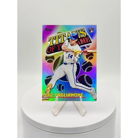 2026 Topps Series 1 Titans Of The Game Jac Caglianone #TOG-12 (RC)