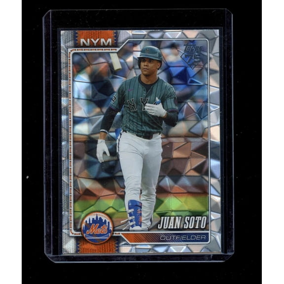 2026 Topps Series 2 Juan Soto #600 Diamante Parallel Base Set Baseball Card