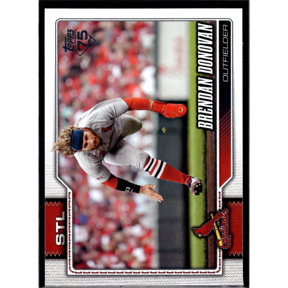 2026 Topps Series One Brendan Donovan #26 St. Louis Cardinals Baseball Card St. Louis Cardinals MLB Baseball Trading Card