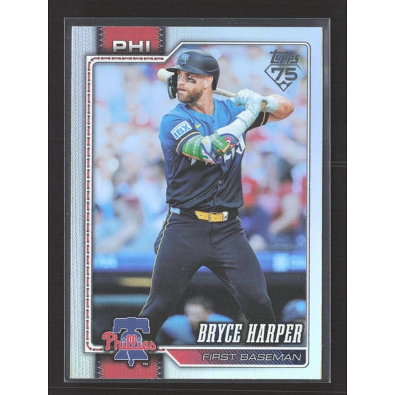 2026 Topps Series One Philadelphia Phillies Bryce Harper #250 Baseball Card