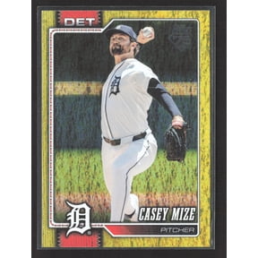 2026 Topps Series One Yellow Baseball Card Casey Mize 16 Detroit Tigers