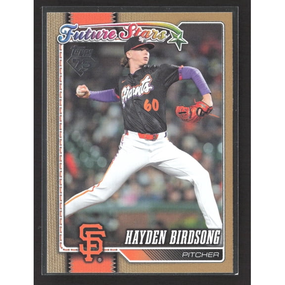 2026 Topps Series One Gold Baseball Card 296 Hayden Birdsong San Francisco Giants