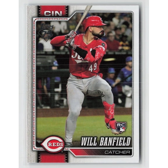 2026 Topps Series One Will Banfield #247 RC Baseball Card Near Mint Or Better Cincinnati Reds