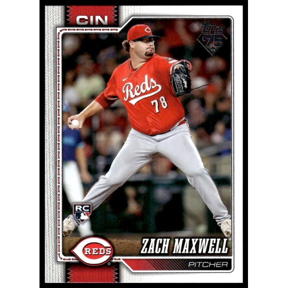 2026 Topps Series One Zach Maxwell #143 RC Cincinnati Reds Baseball Card