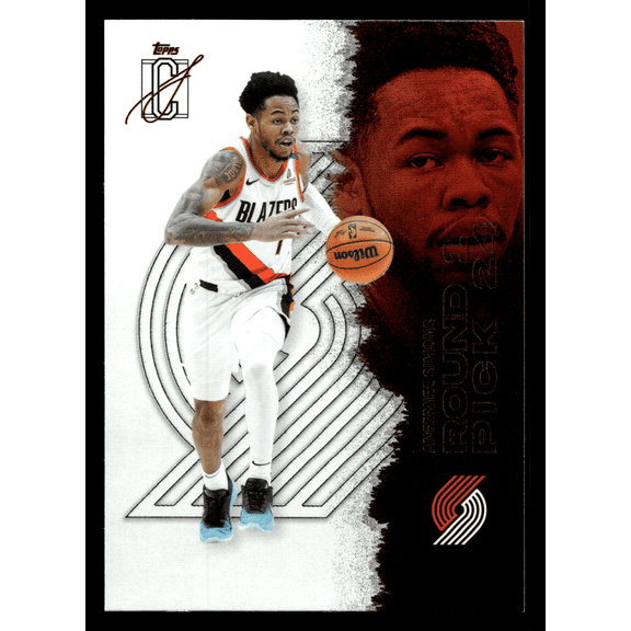 2026 Topps Signature Class Anfernee Simons #70 Portland Trail Blazers NBA Basketball Trading Card
