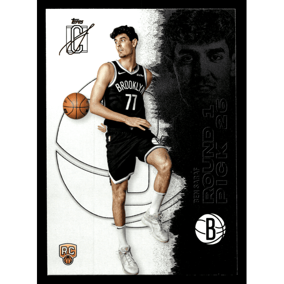 2026 Topps Signature Class Ben Saraf RC #122 Brooklyn Nets NBA Basketball Trading Card