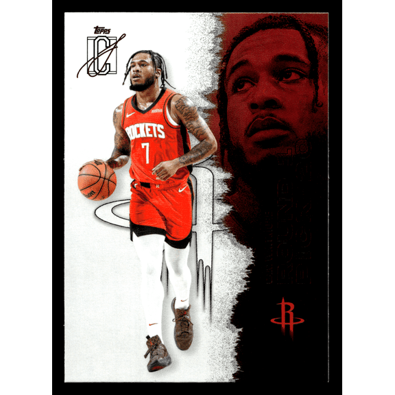 2026 Topps Signature Class Cam Whitmore #69 Houston Rockets NBA Basketball Trading Card