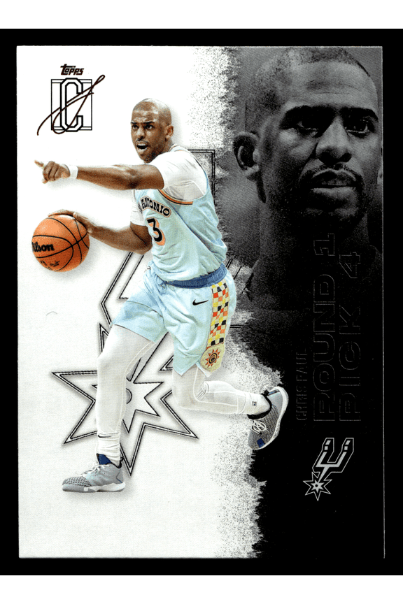 2026 Topps Signature Class Chris Paul #2 San Antonio Spurs NBA Basketball Trading Card