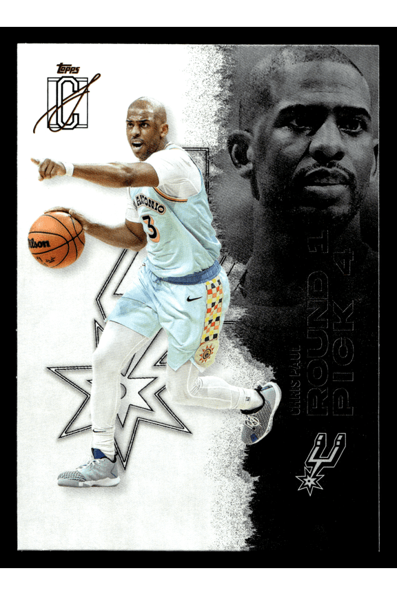 2026 Topps Signature Class Chris Paul #2 San Antonio Spurs NBA Basketball Trading Card