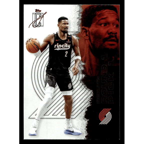 2026 Topps Signature Class Deandre Ayton #22 Portland Trail Blazers NBA Trading Card