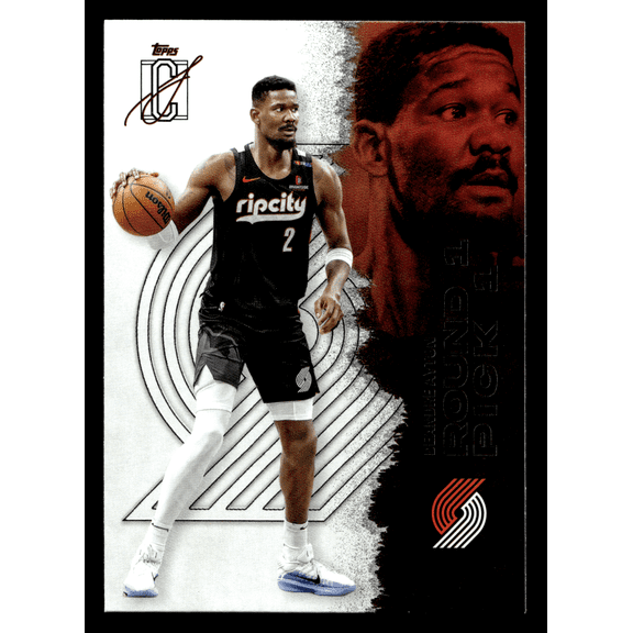 2026 Topps Signature Class Deandre Ayton #22 Portland Trail Blazers NBA Trading Card
