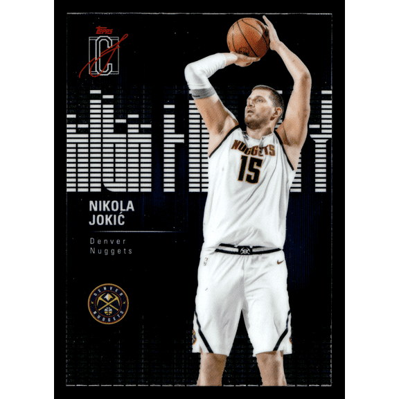 2026 Topps Signature Class High Fidelity Nikola Joki Chrome Basketball Trading Card HF-21 Denver Nuggets