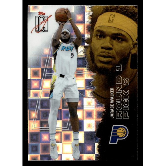 2026 Topps Signature Class Jarace Walker #4 Indiana Pacers NBA Basketball Trading Card