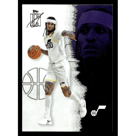 2026 Topps Signature Class Jordan Clarkson Utah Jazz NBA #100 Trading Card