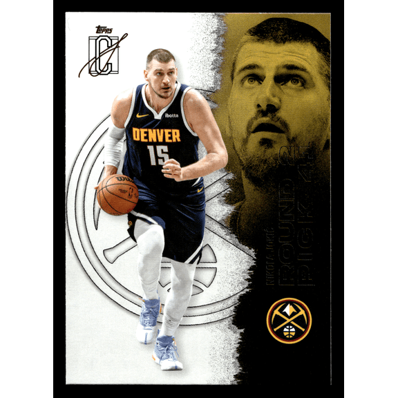 2026 Topps Signature Class Nikola Joki #95 Denver Nuggets NBA Trading Card