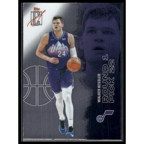2026 Topps Signature Class Walker Kessler #40 Near Mint NBA Basketball Card Utah Jazz