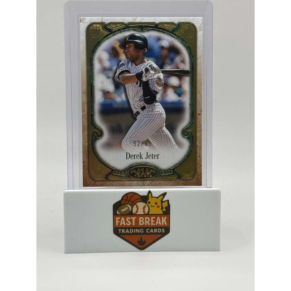 2026 Topps Tier One Derek Jeter #1 New York Yankees Baseball Card New York Yankees MLB Baseball Trading Card