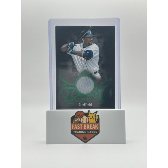 2026 Topps Tier One Shadow Relic Gary Sheffield SR-GS 44/49 Baseball Card Detroit Tigers MLB Baseball Trading Card