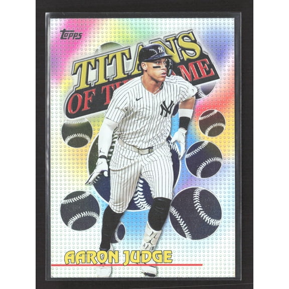 2026 Topps Titans Of The Game Aaron Judge New York Yankees #TOG-3 Baseball Card