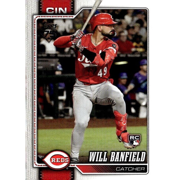 2026 Topps Will Banfield RC #247 Cincinnati Reds Baseball Card