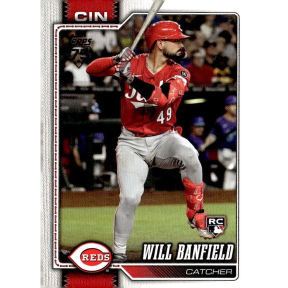 2026 Topps Will Banfield RC #247 Cincinnati Reds Baseball Card
