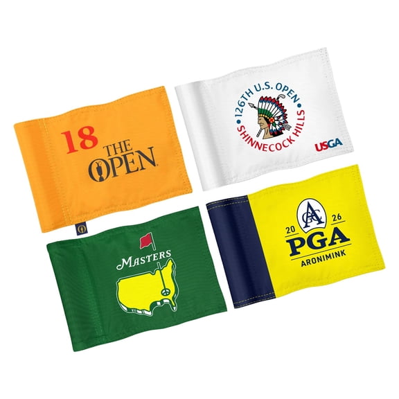 2026 Tournament Mini Golf Flag, 8x6 Inch, Double-Sided Silk-Printed, Durable 420D Nylon, Ideal for Backyard Practice Putting Green