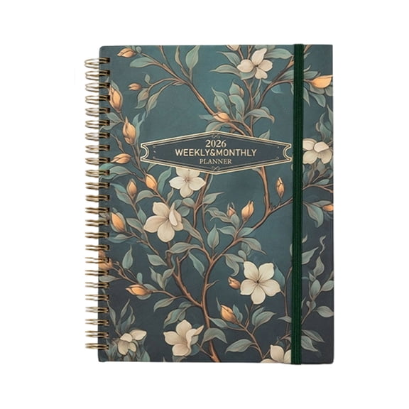 2026 Travel Organizers Schedule Planner With Monthly Weekly Layouts Lightweight Practical For Students & Professional