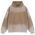 thumbnail image 1 of 2026 Trend Womens Oversized Pullover Hoodie Mens Gradient Vintage Streetwear Casual Sweatshirt, 1 of 6
