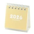 thumbnail image 1 of 2026 Twin-Coil Desk Calendar 17-Month Planner Aug 2025-Dec 2026 for Office & Home, 1 of 8