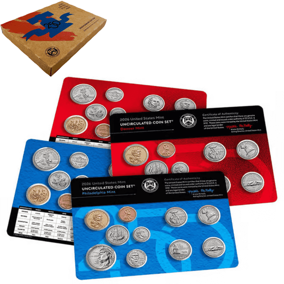 2026 US Mint Uncirculated Coin Set