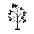 thumbnail image 1 of 2026 USB Battery Powered Light Up Table Tree, Black Artificial Decorative Tree with LED Ornament Lights, 60cm Spooky Halloween Desktop Centerpiece for Indoor Holiday Decor, 1 of 6