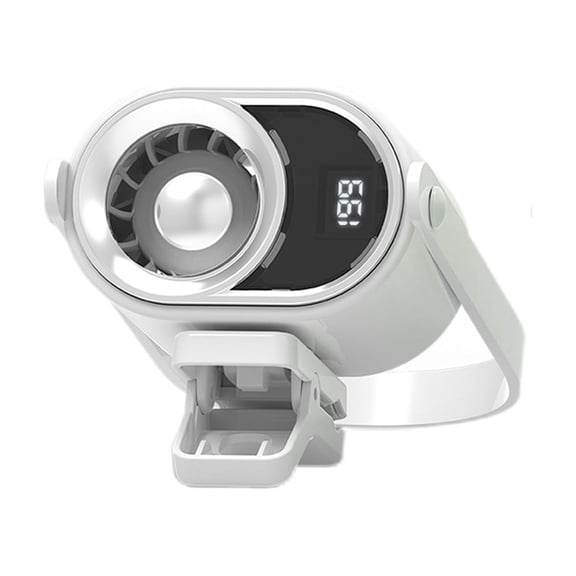2026 USB Rechargeable Air Conditioner Fan Multifunctional LED Display Portable 360° Rotation On Camping Driver Passenger