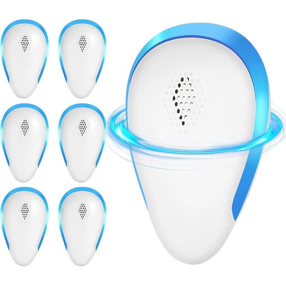 2026 Ultrasonic Pest Repeller Plug-In for Mice, Roaches & Spiders, Indoor, 6 Pack