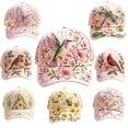 thumbnail image 1 of 2026 Unique Pattern Garden Morning Cap Botanical Cottagecore Hat for Women Adjustable Breathable Gift for Gardeners Women, 1 of 7