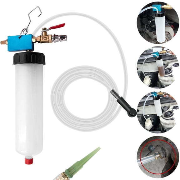 2026 Universal Auto Brake Fluid Extractor,Upgrated Brake and Clutch Fluid Drained Bleeder Tool Equipment Kit for Car Motorcycle,Automotive Repair Equipment And Maintenance Tools,1PC