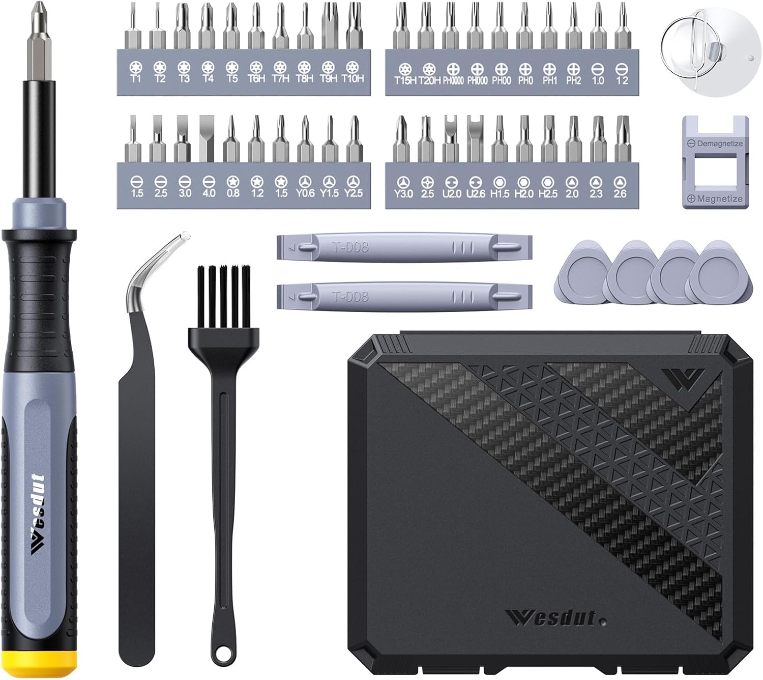 2026 Updated 52in1 Mini Precision Screwdriver Set, [S2 Military-grade ...