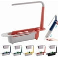 thumbnail image 1 of 2026 Updated Telescopic Sink Storage Rack Adjustable, Telescopic 2-in-1 Kitchen Sink Storage Rack Holder, Over The Kitchen Sink Caddy Sponge Holder Organizer Drying Rack for Kitchen, 1 of 7