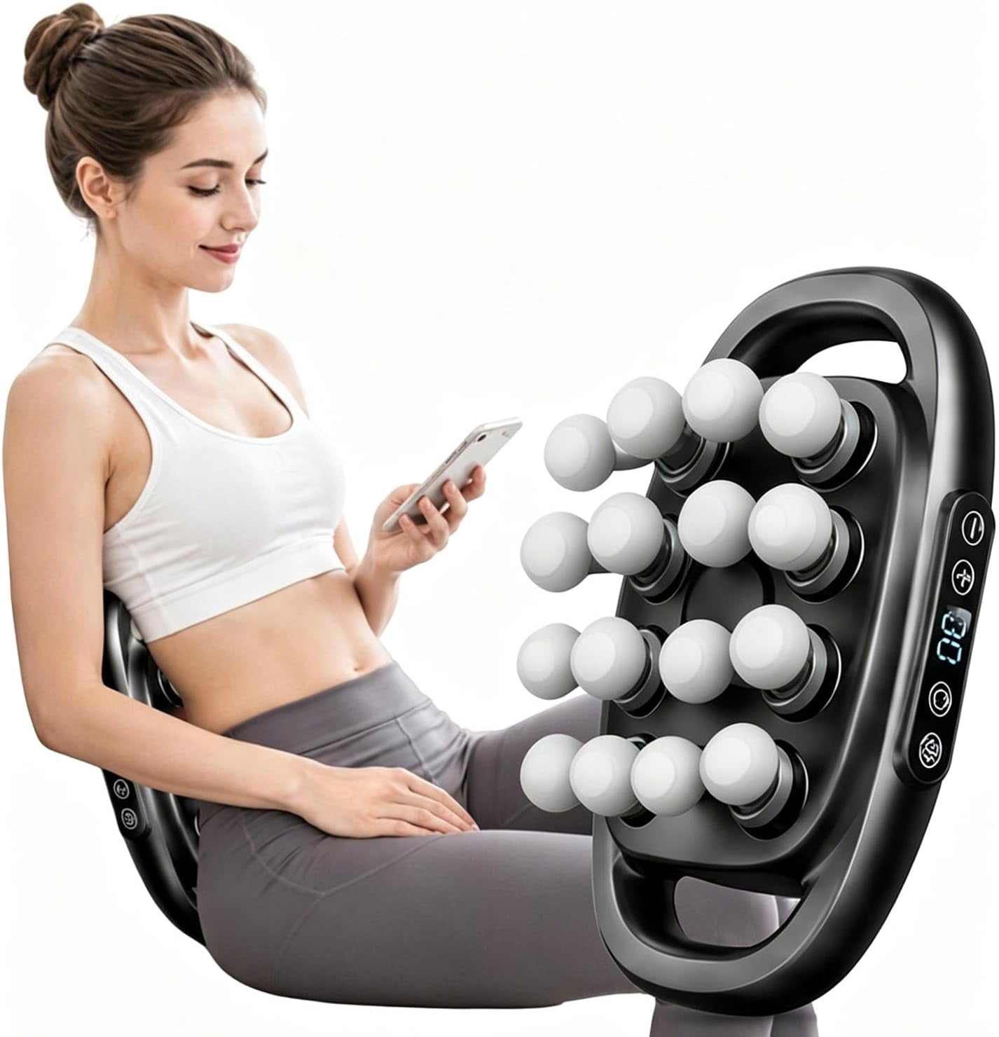 2026 Upgrade 16 Head Massage Gun Deep Tissue, 30 Intensity Levels with ...