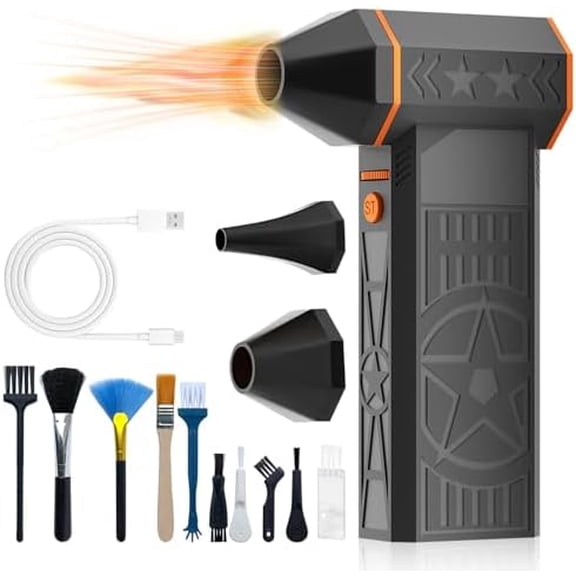 2026 Upgrade 5000W Thermal Snow Blower,Upgrade Suptruck Frostblazer Thermal Snow Blower,Portable Car Snowwith Efficient Turbine Tech, Car Windshield Defrost, Snow Removal$$Garden & Patio