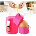 thumbnail image 1 of 2026 Upgrade Egg Shell Opener for Hard Boiled Eggs, Egg Shell Opener, Egg Separator for Raw Egg – Essential Kitchen Tools (Purple Pink), 1 of 7
